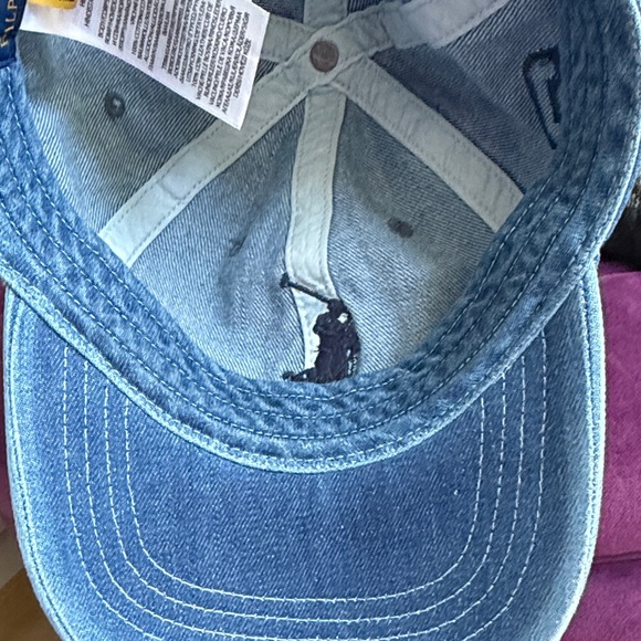 Polo by Ralph Lauren Light Blue Denim Hat - Picture 5 of 5